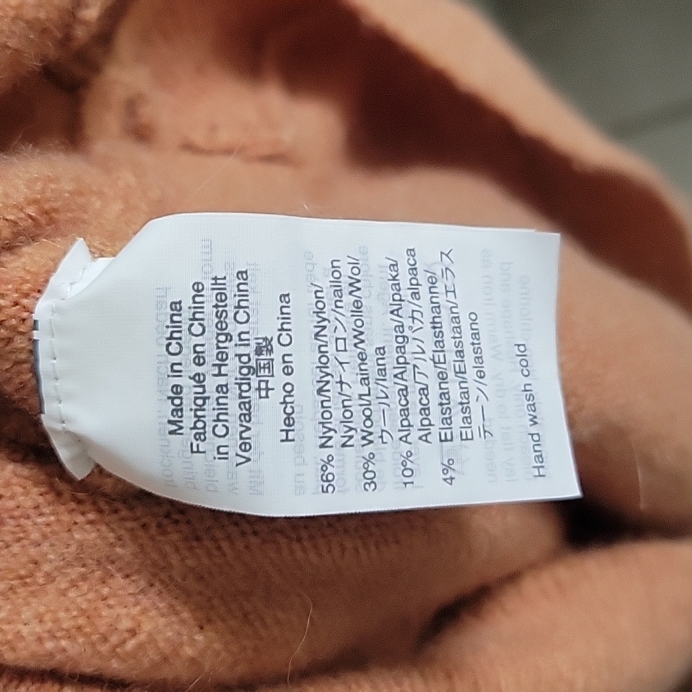 Madewell Colorblock Alpaca/Wool Blend Sweater - Picture 3 of 5